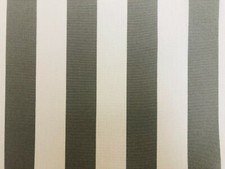 Light Grey & White Striped