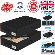 Stylish black under bed - black,