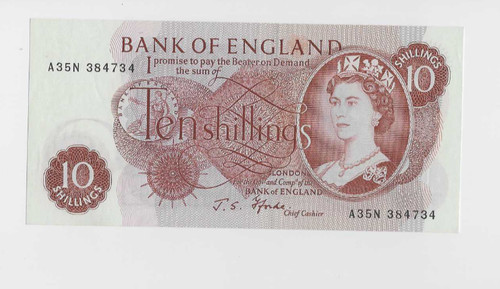 1967 bank england ten - ,