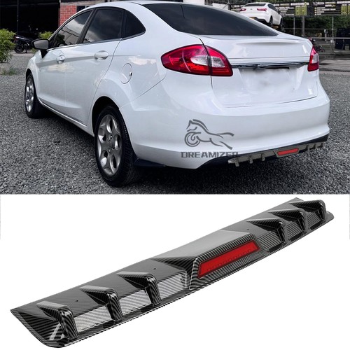 Carbon rear bumper diffuser - carbon,