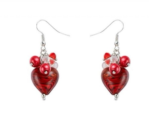 Murano bead pendant - murano,