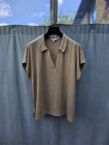 Beige soft linen modal - beige,