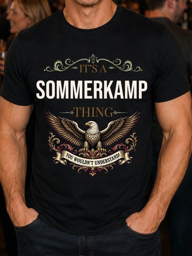 Sommerkamp family name eagle - family,