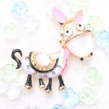 Dainty Lady's Colorful Donkey