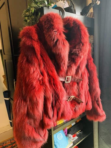 Luxury genuine fox fur - luxury,