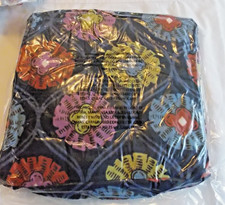 Vera Bradley CENTER STAGE GLOW fleece Travel blanket NWT Free Ship U.S.