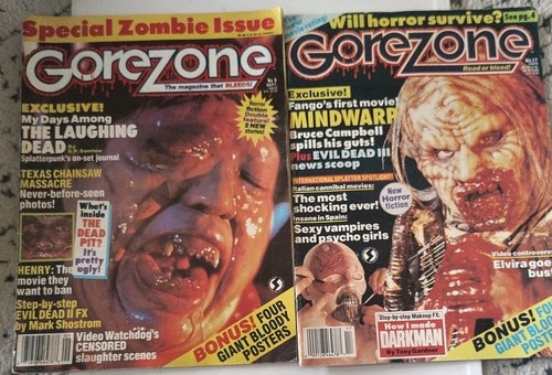 Two gorezone magazines 9 - two,
