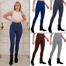 Womens Ladies Ribbed Stretchy