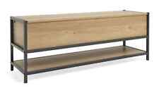 Loft Living Shoe Storage Bench Oak | Entryway Organizer Seat Shelf and Storage