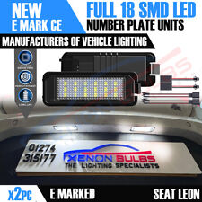2x 18 SMD LED Number License