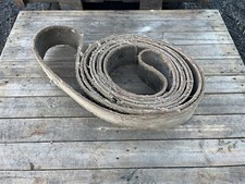 Vintage Agricultural Flat Belt - Tractor, Saw Bench, Thresher, Stationary Engine