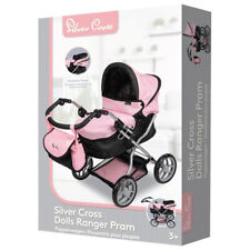Silver Cross Dolls Ranger Pram For Child  Easy To Fold And Store - Role Play Toy