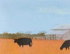 Carroll Cloar - Black Angus -