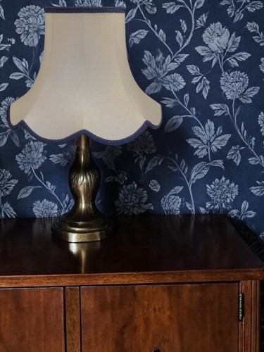 Cream table lampshades floor