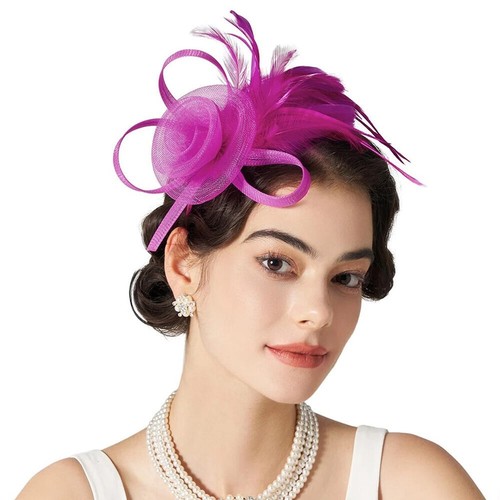 Women flower feathers pearl - women,