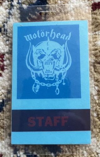 Motörhead original tour pass - original,
