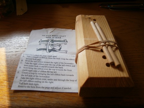 Wooden bow maker tool - wooden,