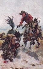 TUCK 9532  THE WILD WEST USA