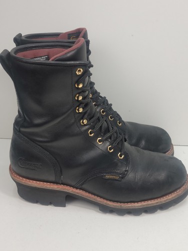 Chippewa 73050 black leather - black,