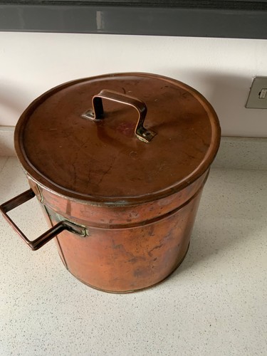 Antique copper boiler - , vintage