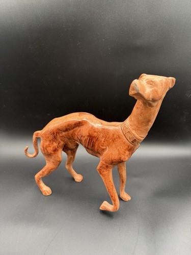 Vintage cast iron whippet - cast,