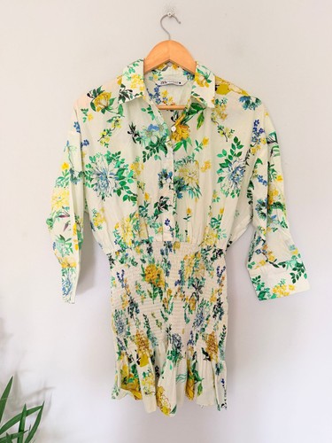 Zara dress womens floral - dress, m