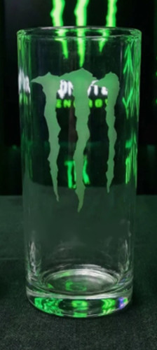 Etched highball glass - etched,