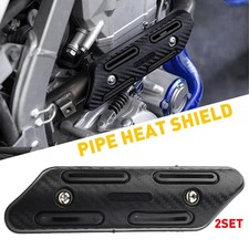 2x Exhaust Muffler Pipe Heat