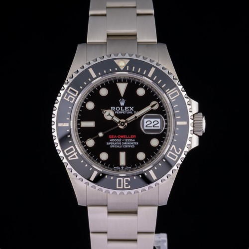 Rolex sea dweller 126600 red - sea,