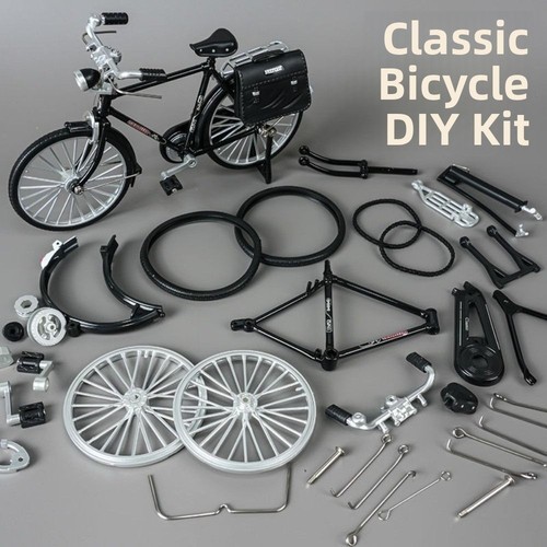 Diy retro bicycle model - retro,