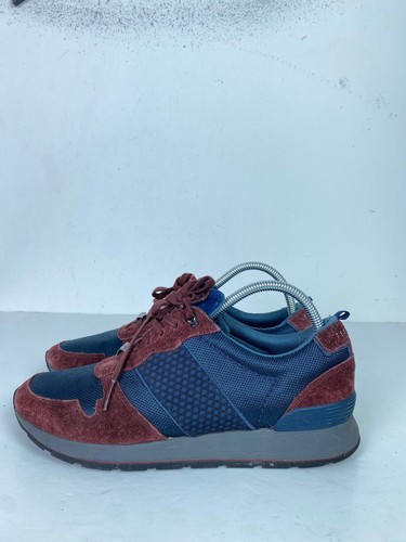 Ted baker blue burgundy suede - baker,