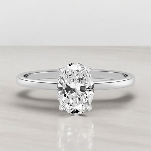 Platinum diamond ring - diamond,