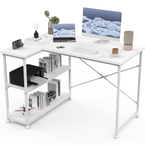 Office desk shaped corner - office, l