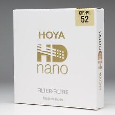 Hoya HD Nano CIR-PL CPL Circular Polarizing Filter 52mm