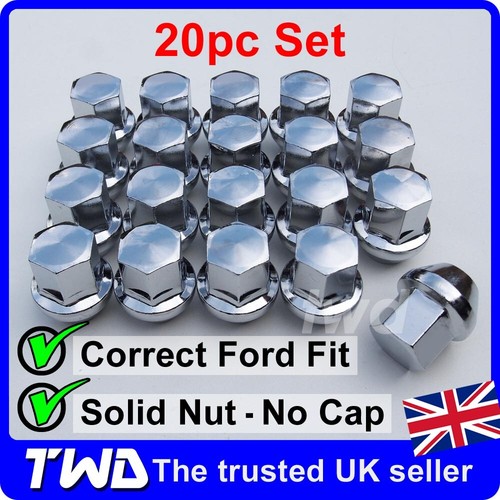 20x chrome alloy wheel - chrome, nuts