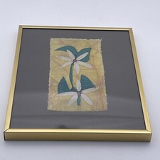 Framed Batik Flower Original