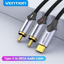 USB Type C to 2 RCA Audio