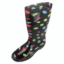 Ladies Spot On Spotty Wellington Boots Spotty01