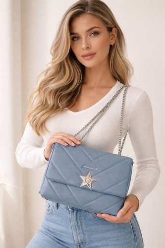 Marina galanti blue leather - blue,