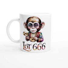 The Phantom Of The Opera Mug | Lot 666 Monkey Music Box | Musical Theatre Gift |