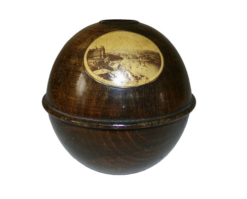 Vintage wooden mauchline ware - vintage,