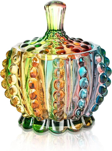 Colorful embossed glass - oz, 1
