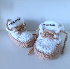 NEW BABY CROCHET SHOES