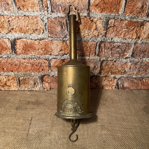 Vintage antique brass meat