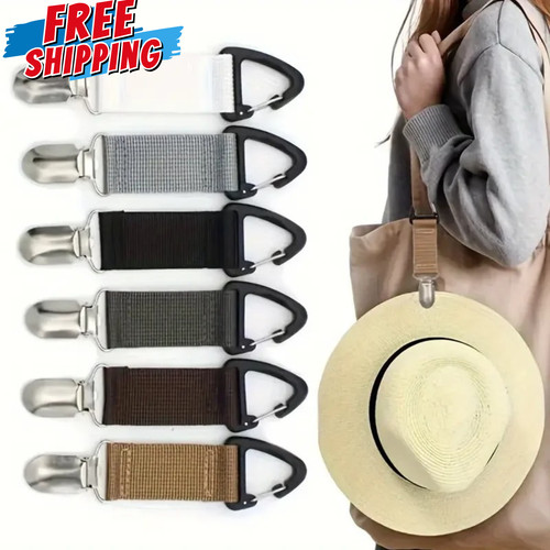 Portable travel hat - portable, clip