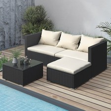 RATTAN GARDEN FURNITURE CUBE
