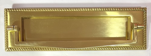 Letter plate flap box knocker