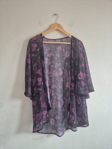 Gorgeous black purple floral - gorgeous,