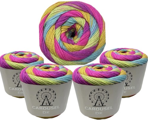 Woolcraft carousel yarn - woolcraft, cakes