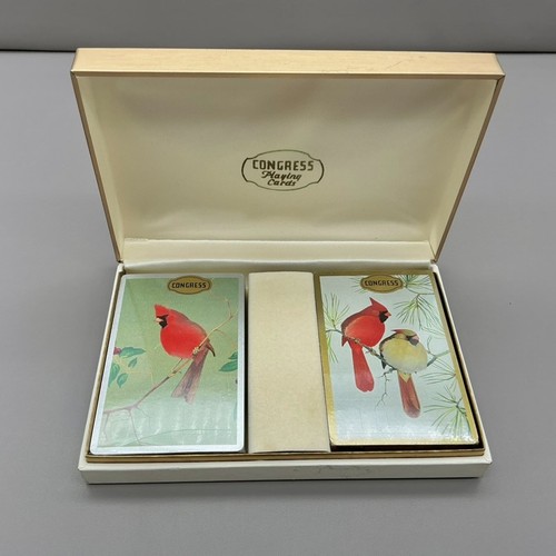 Vintage congress playing cards - vintage,